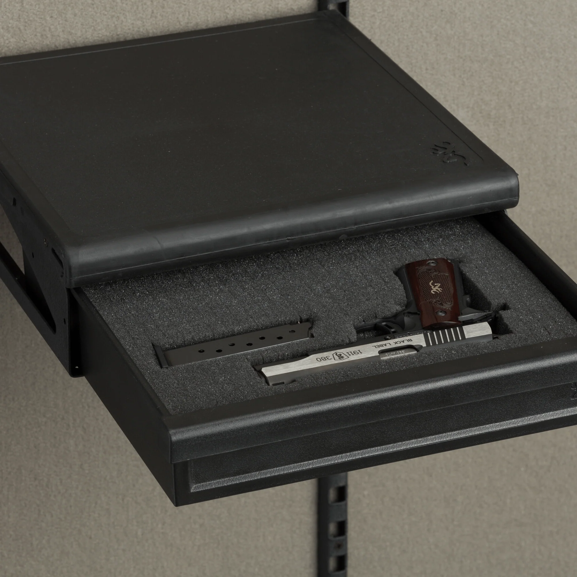 Browning Axis Drawer with Foam Insert | Gun Storage | Adjustable Foam | Handgun Boxes | Gun Safes