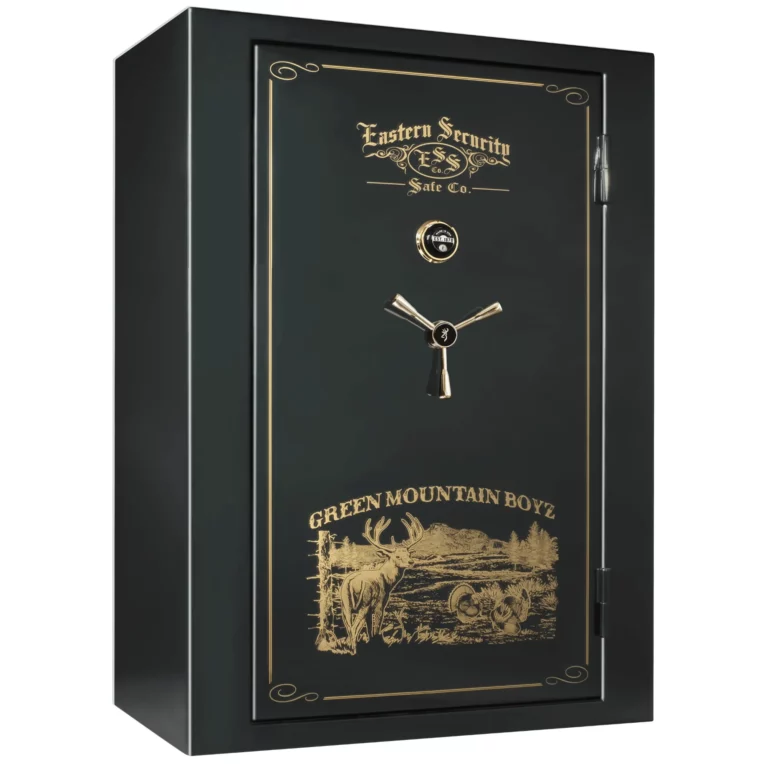 Green Mountain Boyz | Mechanical Lock | Gun Safes | Long Guns | Steel | Valuable Safes | Hunter Green